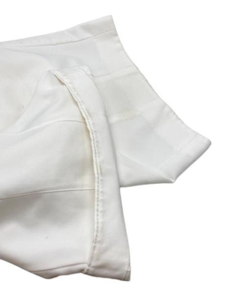 BLACK COMME des GARCONS（ブラックコムデギャルソン）BLACK COMME des GARCONS (ブラックコムデギャルソン) ポリエステルバギーショーツ/polyester baggy shorts ホワイト サイズ:Ｍの古着・服飾アイテム