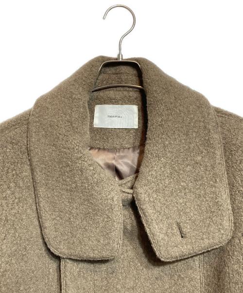 TODAYFUL（トゥデイフル）TODAYFUL (トゥデイフル) Standcollar Boucle Jacket/スタンドカラー　ブラウスジャケット ブラウン サイズ:36の古着・服飾アイテム
