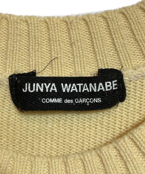 JUNYA WATANABE COMME des GARCONS（(ジュンヤワタナベ コムデギャルソン）JUNYA WATANABE COMME des GARCONS ((ジュンヤワタナベ コムデギャルソン) United Kingdom KNIT/ユナイテッドキングダムニット ベージュ サイズ:Freeの古着・服飾アイテム