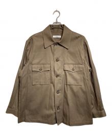 Ujoh（ウジョー）の古着「CPO BOX Shirt Blouson」｜ブラウン