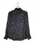Saint Laurent Paris (サンローランパリ) 総柄シルクシャツ ブラック サイズ:39：30000円