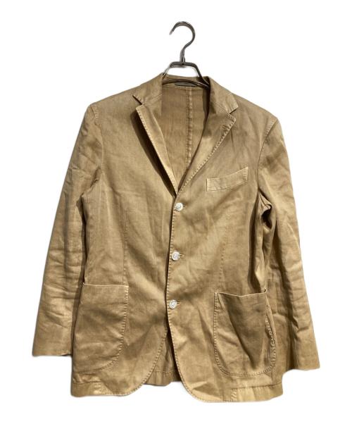 BOGLIOLI（ボリオリ）BOGLIOLI (ボリオリ) COATアンコンテーラードジャケット/Unstructured tailored jacket in coat-style fabric ベージュ サイズ:48の古着・服飾アイテム