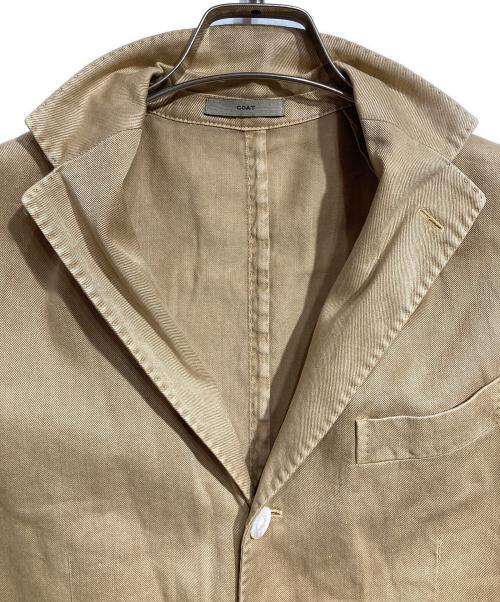 BOGLIOLI（ボリオリ）BOGLIOLI (ボリオリ) COATアンコンテーラードジャケット/Unstructured tailored jacket in coat-style fabric ベージュ サイズ:48の古着・服飾アイテム