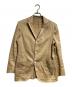BOGLIOLI（ボリオリ）の古着「COATアンコンテーラードジャケット/Unstructured tailored jacket in coat-style fabric」｜ベージュ