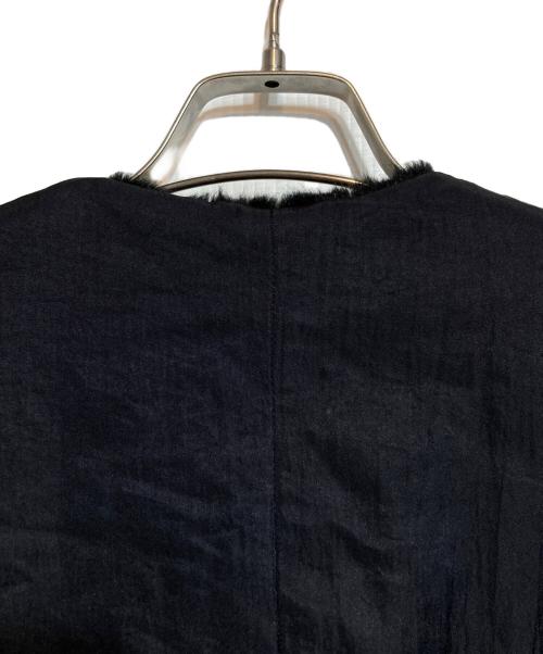 yohji yamamoto+noir（ヨウジヤマモトプリュスノアール）yohji yamamoto+noir (ヨウジヤマモトプリュスノアール) 裏ファージャケット ブラック サイズ:不明　の古着・服飾アイテム