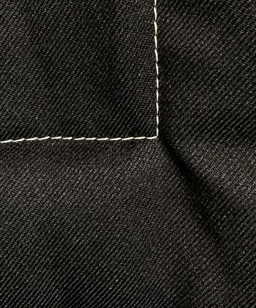 BLACK COMME des GARCONS（ブラックコムデギャルソン）BLACK COMME des GARCONS (ブラックコムデギャルソン) バッククロスデザインピークドラペルジャケット ブラック サイズ:Ｍの古着・服飾アイテム