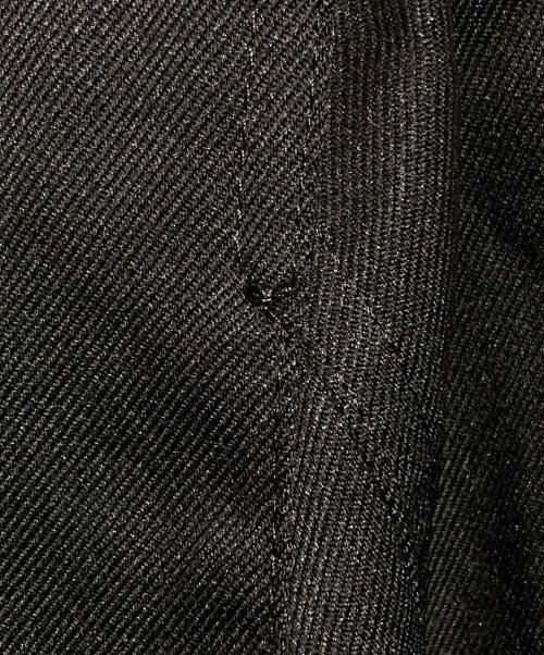 BLACK COMME des GARCONS（ブラックコムデギャルソン）BLACK COMME des GARCONS (ブラックコムデギャルソン) バッククロスデザインピークドラペルジャケット ブラック サイズ:Ｍの古着・服飾アイテム