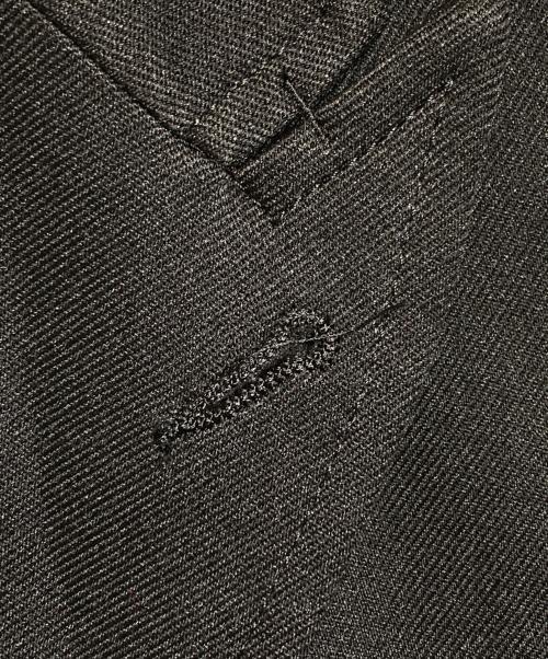 BLACK COMME des GARCONS（ブラックコムデギャルソン）BLACK COMME des GARCONS (ブラックコムデギャルソン) バッククロスデザインピークドラペルジャケット ブラック サイズ:Ｍの古着・服飾アイテム