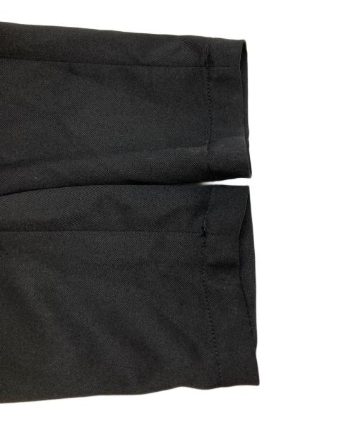 BLACK COMME des GARCONS（ブラックコムデギャルソン）BLACK COMME des GARCONS (ブラックコムデギャルソン) バッククロスデザインピークドラペルジャケット ブラック サイズ:Ｍの古着・服飾アイテム