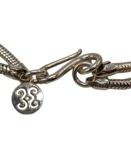 SAPIR BACHAR（サピアバシャール）Sapir Bachar (サピアバシャール) TWIST SNAKE CHOKER シルバーの古着・服飾アイテム