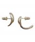 HERNAN HERDEZ (エルナンエルデス) Vuelta Pierced Earrings シルバー：10000円