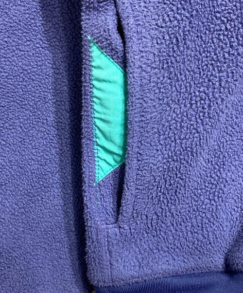 Patagonia（パタゴニア）Patagonia (パタゴニア) USA製襟付きシンチラプルオーバージャケット/Synchilla Pullover ネイビー サイズ:Sの古着・服飾アイテム