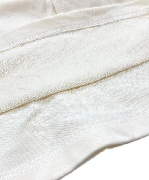 JIL SANDER（ジルサンダー）JIL SANDER (ジルサンダー) スウェットカットソー/Sweat cut and sew アイボリー サイズ:Lの古着・服飾アイテム
