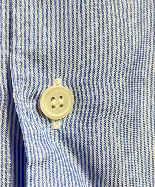 COMME des GARCONS HOMME（コムデギャルソン オム）COMME des GARCONS HOMME (コムデギャルソン オム) キュプラストライプシャツ/長袖 ブルー サイズ:Sの古着・服飾アイテム