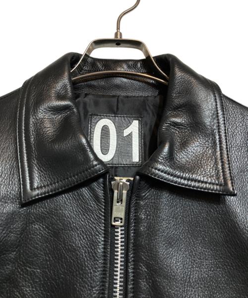 VaLLet（ヴァレット）VaLLet (ヴァレット) 01シングルレザージャケット ブラック サイズ:Mの古着・服飾アイテム