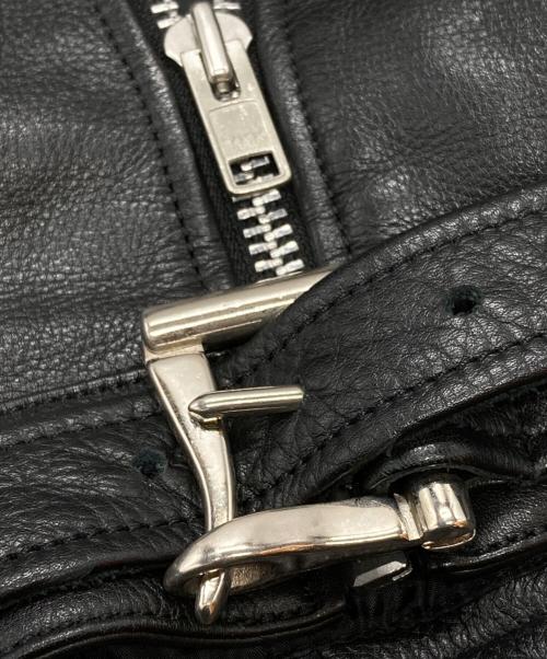 VaLLet（ヴァレット）VaLLet (ヴァレット) 01シングルレザージャケット ブラック サイズ:Mの古着・服飾アイテム