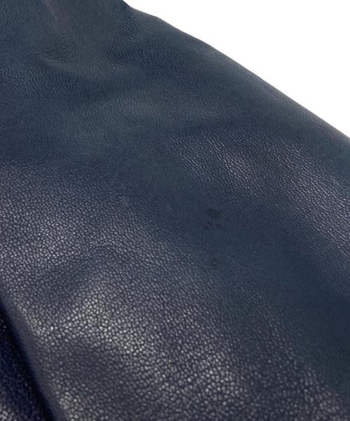 Schott（ショット）Schott (ショット) AMERICAN RAG CIE (アメリカンラグシー) 別注ONE STARレザーライダース/ワンスター ブルー サイズ:34の古着・服飾アイテム