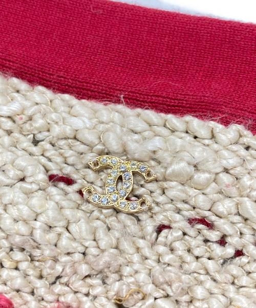 CHANEL（シャネル）CHANEL (シャネル) ツイードニットスカート ベージュ サイズ:34の古着・服飾アイテム