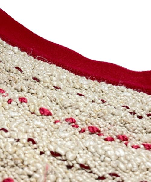 CHANEL（シャネル）CHANEL (シャネル) ツイードニットスカート ベージュ サイズ:34の古着・服飾アイテム