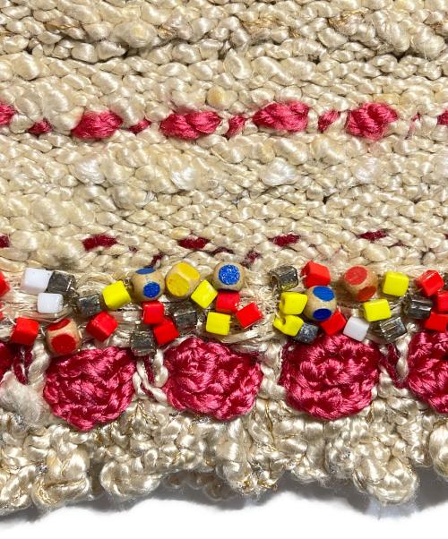 CHANEL（シャネル）CHANEL (シャネル) ツイードニットスカート ベージュ サイズ:34の古着・服飾アイテム