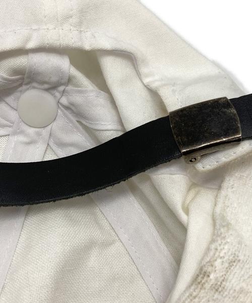 GOODENOUGH（グッドイナフ）GOODENOUGH (グッドイナフ) フェルトロゴキャップ ホワイトの古着・服飾アイテム