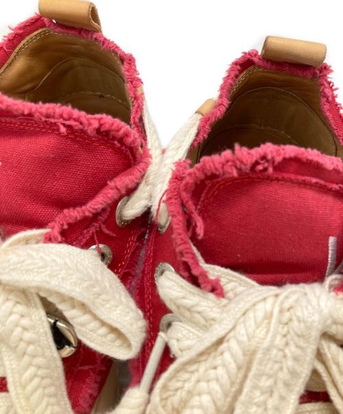 VALABASAS（バラバサス）VALABASAS (バラバサス) キャンバススニーカー/canvas sneakers レッド サイズ:28.5㎝の古着・服飾アイテム