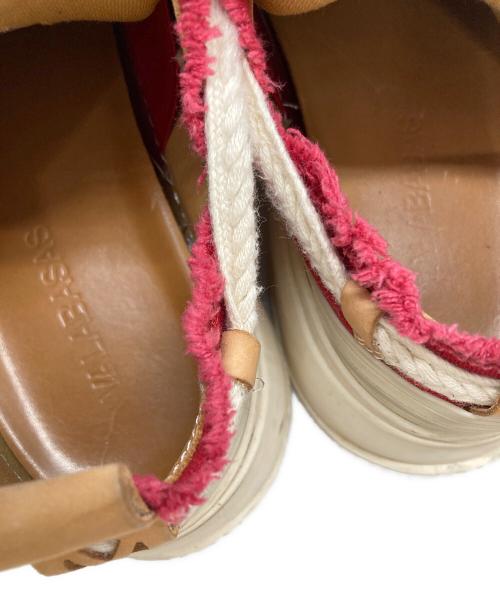 VALABASAS（バラバサス）VALABASAS (バラバサス) キャンバススニーカー/canvas sneakers レッド サイズ:28.5㎝の古着・服飾アイテム