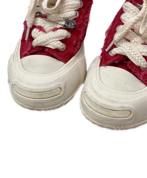 VALABASAS（バラバサス）VALABASAS (バラバサス) キャンバススニーカー/canvas sneakers レッド サイズ:28.5㎝の古着・服飾アイテム