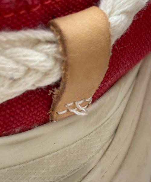 VALABASAS（バラバサス）VALABASAS (バラバサス) キャンバススニーカー/canvas sneakers レッド サイズ:28.5㎝の古着・服飾アイテム