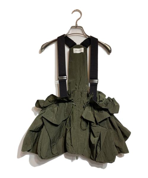 BELPER（ベルパー）BELPER (ベルパー) NYLON RIPSTOP VEST/ナイロンリップストップベスト カーキ サイズ:Fの古着・服飾アイテム