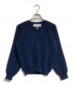 COMME des GARCONS GIRL×Lochaven of Scotlanコムデギャルソンガール×）の古着「クロップミニカーディガン」｜ネイビー