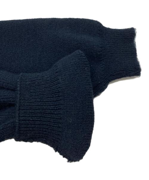 COMME des GARCONS GIRL（コムデギャルソンガール）COMME des GARCONS GIRL (コムデギャルソンガール) Lochaven of Scotlan クロップミニカーディガン ネイビー サイズ:Sの古着・服飾アイテム