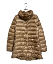 HERNO（ヘルノ）の古着「ハイネックダウンジャケット」｜ブラウン