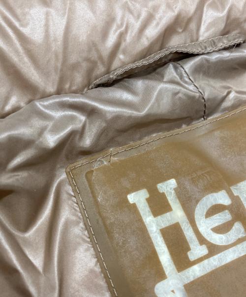 HERNO（ヘルノ）HERNO (ヘルノ) ハイネックダウンジャケット ブラウン サイズ:38の古着・服飾アイテム