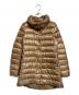 HERNO（ヘルノ）の古着「ハイネックダウンジャケット」｜ブラウン