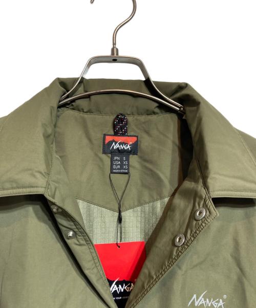 NANGA（ナンガ）NANGA (ナンガ) WARM COACH JACKET/ウォームコーチジャケット グリーン サイズ:Sの古着・服飾アイテム