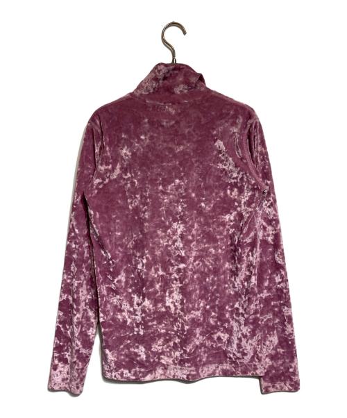 DRIES VAN NOTEN（ドリスヴァンノッテン）DRIES VAN NOTEN (ドリスヴァンノッテン) ベロアカットソー ピンク サイズ:Sの古着・服飾アイテム