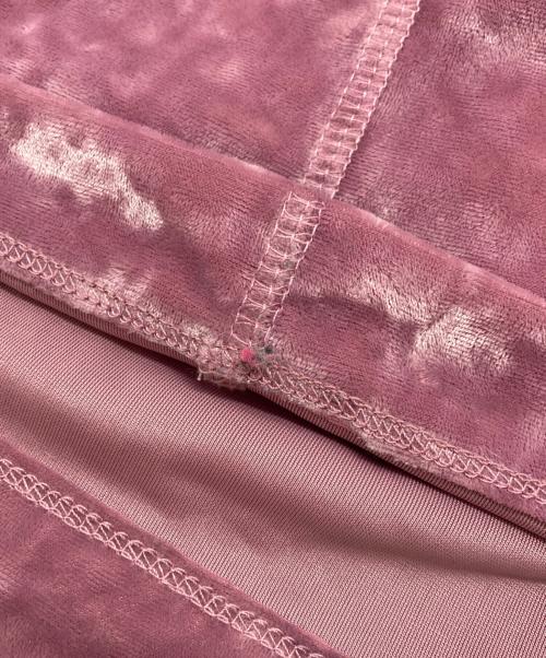 DRIES VAN NOTEN（ドリスヴァンノッテン）DRIES VAN NOTEN (ドリスヴァンノッテン) ベロアカットソー ピンク サイズ:Sの古着・服飾アイテム