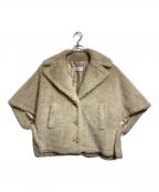 MaxMaraマックスマーラ）の古着「ティディベアケープコート」｜ベージュ