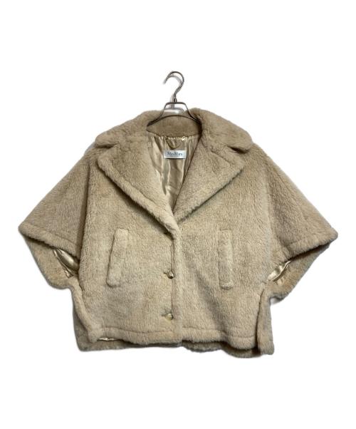 MaxMara（マックスマーラ）MaxMara (マックスマーラ) ティディベアケープコート ベージュ サイズ:MLの古着・服飾アイテム