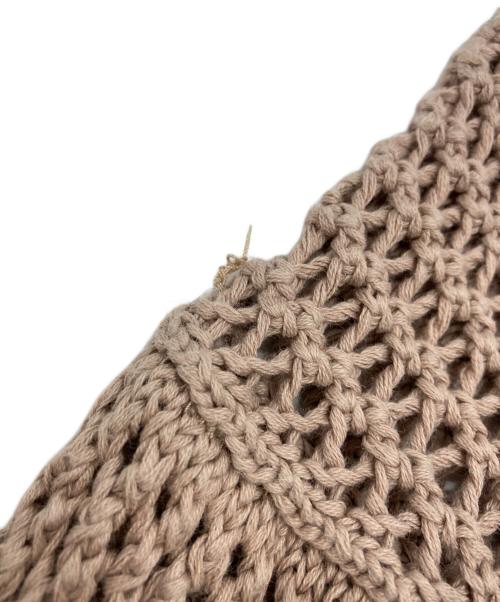 C.E（シーイー）C.E (シーイー) SIDE RIB LOOSE NET KNIT/サイドリブルーズネットニット ベージュ サイズ:Ｍの古着・服飾アイテム