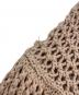 中古・古着 C.E (シーイー) SIDE RIB LOOSE NET KNIT/サイドリブルーズネットニット ベージュ サイズ:Ｍ：14000円