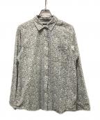 stussyステューシー）の古着「ネルシャツ」｜グレー