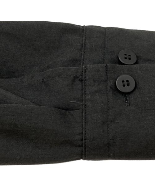 ISSEY MIYAKE（イッセイミヤケ）ISSEY MIYAKE (イッセイミヤケ) レギュラーカラーシャツ ブラック サイズ:1の古着・服飾アイテム