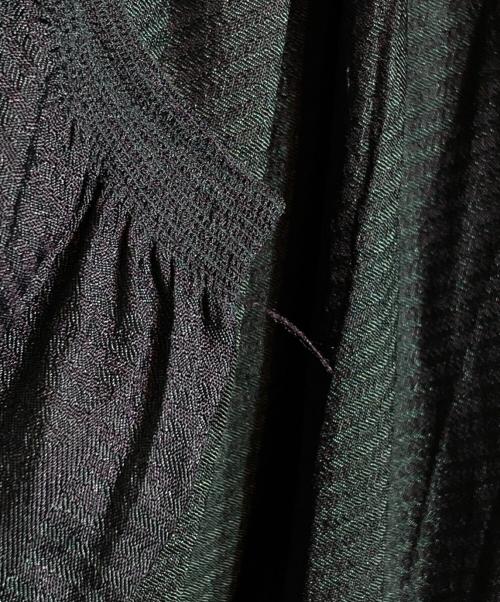 ISSEY MIYAKE FETE（イッセイミヤケフェット）ISSEY MIYAKE FETE (イッセイミヤケフェット) 変形ワイドパンツ グリーン サイズ:2の古着・服飾アイテム