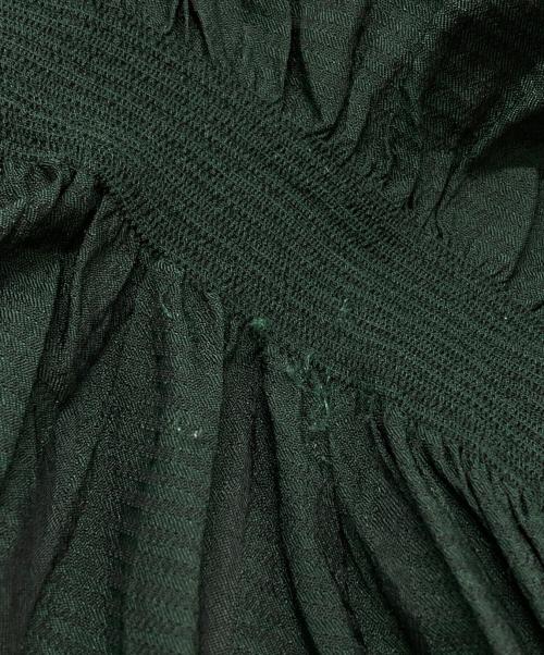 ISSEY MIYAKE FETE（イッセイミヤケフェット）ISSEY MIYAKE FETE (イッセイミヤケフェット) 変形ワイドパンツ グリーン サイズ:2の古着・服飾アイテム