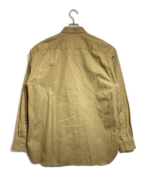 DRIES VAN NOTEN（ドリスヴァンノッテン）DRIES VAN NOTEN (ドリスヴァンノッテン) バックルストラップシャツ ブラウン サイズ:Mediumの古着・服飾アイテム