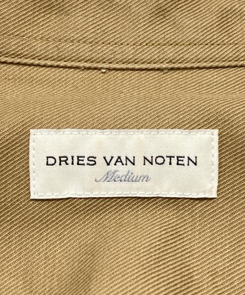 DRIES VAN NOTEN（ドリスヴァンノッテン）DRIES VAN NOTEN (ドリスヴァンノッテン) バックルストラップシャツ ブラウン サイズ:Mediumの古着・服飾アイテム