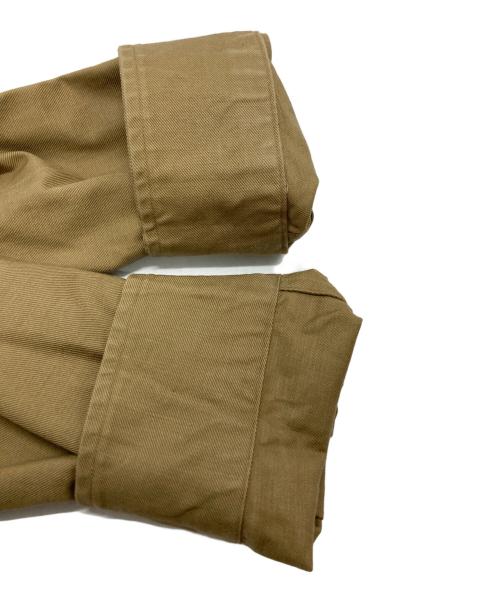 DRIES VAN NOTEN（ドリスヴァンノッテン）DRIES VAN NOTEN (ドリスヴァンノッテン) バックルストラップシャツ ブラウン サイズ:Mediumの古着・服飾アイテム