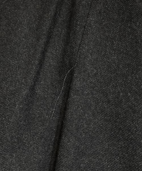 DRIES VAN NOTEN（ドリスヴァンノッテン）DRIES VAN NOTEN (ドリスヴァンノッテン) ウールワイドバギースラックス グレー サイズ:MEDIUMの古着・服飾アイテム